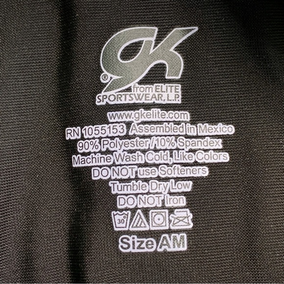 GK Elite Girl's Gymnastic Dance Leotard Black Green Neon Zebra Print Size AM - Picture 14 of 14